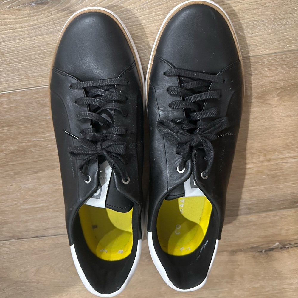 Cole Haan Black and White Men's Sneakers